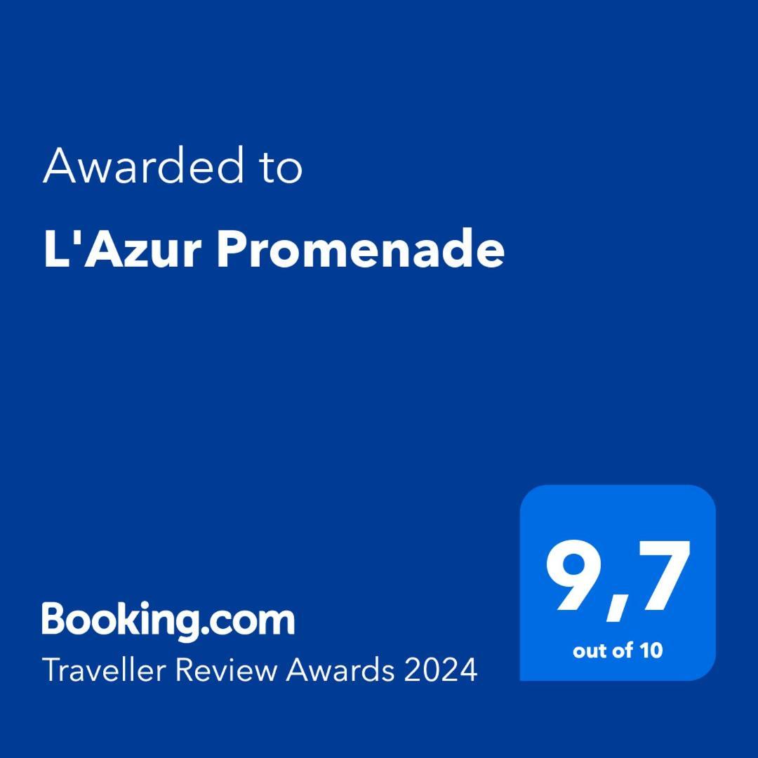 Апартаменты L'Azur Promenade Ницца Экстерьер фото