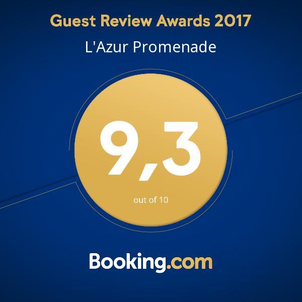 Апартаменты L'Azur Promenade Ницца Экстерьер фото